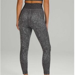 Lululemon Ebb to Train Super-High-Rise Tight 25" Pattern Mixing Rhino Grey 6